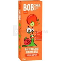 МАРМЕЛАД НАТУРАЛЬНИЙ BOB SNAIL (УЛИТКА БОБ) 27 г, яблуко-морква, яблуко-морква, № 1; Еко Снек