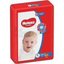 ПІДГУЗНИКИ ДИТЯЧІ ГІГІЄНІЧНІ HUGGIES CLASSIC medium-4, № 44; undefined