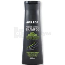 Agrado Prof шампунь для волосся 400 мл, проти лупи, проти лупи; Agrado Cosmetic Care 3000 S.L.U.