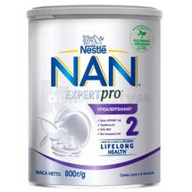 СУМІШ СУХА "NAN® ГІПОАЛЕРГЕННИЙ 2 OPTIPRO® HA" ДЛЯ ДІТЕЙ З 6 МІСЯЦІВ 800 г, № 1; Нестле Україна