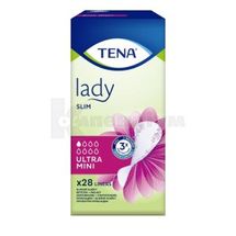 ПРОКЛАДКИ УРОЛОГІЧНІ TENA LADY SLIM ULTRA MINI № 28; undefined