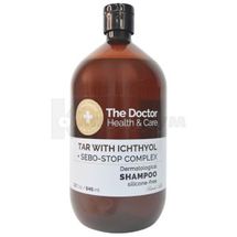 Шампунь для волосся серії "The Doctor Health&Care" флакон, 946 мл, tar with ichthyol&sebo-stop complex, tar w/ichthyol&sebo-stop compl; Ельфа ФФ