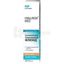 Зволожуючий тональний флюїд тм Elfa Pharm серії Hyaluron5 MED флюїд, 30 мл, medium beige, medium beige; Elfa Pharm