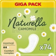 ПРОКЛАДКИ ЩОДЕННІ ГІГІЄНІЧНІ NATURELLA CAMOMILE NORMAL № 74; Проктер енд Гембл Україна