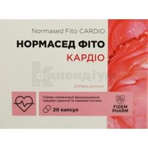 Нормасед фито кардіо капсули, тм fidem pharm, № 20; Здравофарм