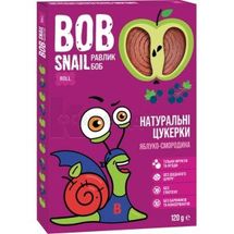 ЦУКЕРКИ НАТУРАЛЬНІ BOB SNAIL (РАВЛИК БОБ) 120 г, яблуко-чорна смородина, яблуко-чорна смородина, № 1; Еко Снек