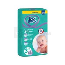 ПІДГУЗКИ "EVY BABY" elastic twin 3 (5-9 кг), № 44; Evyap Sabun