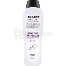 Agrado шампунь для волосся "Сімейний" 1250 мл; Agrado Cosmetic Care 3000 S.L.U.