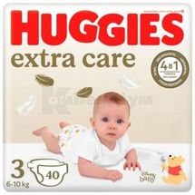 Підгузки дитячі гігієнічні Huggies® Extra Care розмір 3, № 40; Кімберлі-Кларк Україна