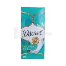 ПРОКЛАДКИ ГІГІЄНІЧНІ ЖІНОЧІ DISCREET deo water lily, № 20; Проктер енд Гембл Мануфактуринг