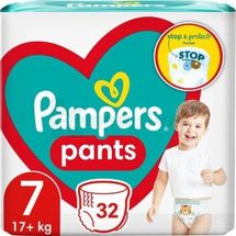 ПІДГУЗНИКИ-ТРУСИКИ ДИТЯЧІ PAMPERS PANTS giant plus (17+ кг), № 32; Проктер енд Гембл Україна