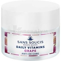 Sans Soucis (Сан Сусі) Daily Vitamins крем для обличчя антиоксидантний з виноградом 50 мл; Інфарма Трейдінг Україна