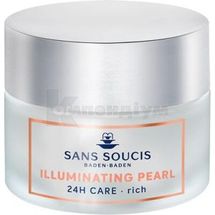 Sans Soucis (Сан Сусі) Illuminating Pearl 24h крем для обличчя підтягуючий для сяйва шкіри 50 мл, для сухої шкіри, д/сух. шкіри; Інфарма Трейдінг Україна