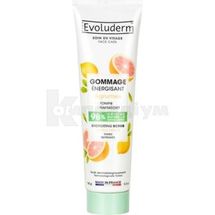 Скраб для обличчя тм "Evoluderm" стимулюючий, 150 г, з цитрусами, з цитрусами; С2J EVOLUDERM