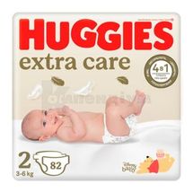 Підгузки дитячі гігієнічні Huggies® Extra Care розмір 2, № 82; Кімберлі-Кларк Україна