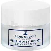 Sans Soucis (Сан Сусі) Deep Moist Depot догляд денний для нормальної, сухої шкіри spf-10, 50 мл; Інфарма Трейдінг Україна