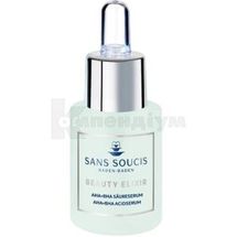 Sans Soucis (Сан Сусі) Beauty Elixir сироватка для обличчя AHA+BHA кислотна 15 мл; Інфарма Трейдінг Україна