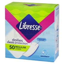 ПРОКЛАДКИ ГІГІЄНІЧНІ ПОВСЯКДЕННІ LIBRESSE CLASSIC PANTYLINERS REGULAR № 50; Essity Hygiene and Health