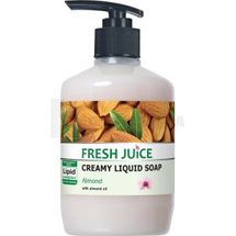 ЖИДКОЕ МЫЛО "FRESH JUICE" крем-мыло, дозатор, 460 мл, almond, almond; Эльфа ФФ