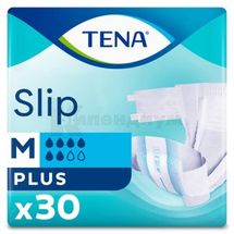 ПОДГУЗНИКИ ДЛЯ ВЗРОСЛЫХ TENA SLIP PLUS MEDIUM дышащие, дышащие, № 30; Essity Hygiene and Health