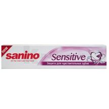 ЗУБНАЯ ПАСТА "SANINO" sensitive, 100 мл, д/чувств. зубов; Evyap Sabun