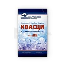 КВАСЦЫ АЛЮМОКАЛИЕВЫЕ порошок, 15 г; Евро плюс