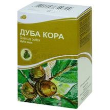 Дуба кора кора, 100 г, пачка, с внутренним пакетом, с внутр. пакетом, № 1; Лубныфарм