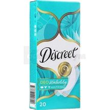 ПРОКЛАДКИ ГИГИЕНИЧЕСКИЕ ЕЖЕДНЕВНЫЕ DISCREET MULTIFORM DEO WATER LILY № 20; Procter & Gamble