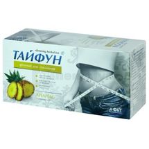 ФИТОЧАЙ "ТАЙФУН" ДЛЯ ПОХУДЕНИЯ 2 г, пакет, со вкусом ананаса, со вкусом ананаса, № 30; Голден-Фарм