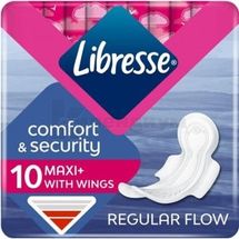 ПРОКЛАДКИ ЖЕНСКИЕ ГИГИЕНИЧЕСКИЕ LIBRESSE NORMAL WING MAXI № 10; SCA Hygiene Products