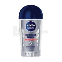 ДЕЗОДОРАНТ-АНТИПЕРСПИРАНТ NIVEA for men SILVER "СЕРЕБРЯНАЯ ЗАЩИТА" стик, 40 мл; Beiersdorf 