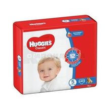 ПОДГУЗНИКИ ДЕТСКИЕ ГИГИЕНИЧЕСКИЕ HUGGIES CLASSIC large-5, № 40; undefined