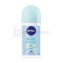 ДЕЗОДОРАНТ-АНТИПЕРСПИРАНТ NIVEA "ОСВЕЖАЮЩАЯ ЭНЕРГИЯ" шариковый, 50 мл; Beiersdorf 