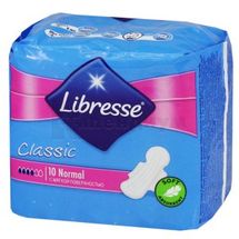 ПРОКЛАДКИ ЖЕНСКИЕ ГИГИЕНИЧЕСКИЕ LIBRESSE CLASSIC ULTRA NORMAL CLIP № 10; Essity Hygiene and Health