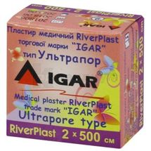 ПЛАСТЫРЬ МЕДИЦИНСКИЙ RIVERPLAST "ИГАР" 2 см х 500 см, ультрапор (на нетканой основе), ультрапор (на неткан. осн.), № 1; undefined