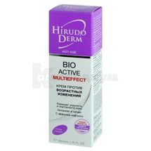 КРЕМ ПРОТИВ ВОЗРАСТНЫХ ИЗМЕНЕНИЙ BIO ACTIVE MULTIEFFECT серии HIRUDO DERM ANTI AGE крем, 50 мл; МНПО Биокон