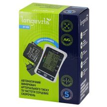 ИЗМЕРИТЕЛЬ АВТОМАТИЧЕСКИЙ АРТЕРИАЛЬНОГО ДАВЛЕНИЯ LONGEVITA bp-1305, № 1; undefined