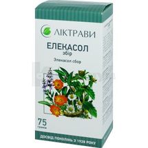 Элекасол сбор, пачка, 75 г, с внутренним пакетом, с внутр. пакетом, № 1; ЗАО "Лектравы"