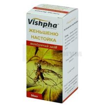 Женьшеня настойка настойка, 50 мл, флакон, № 1; ООО "ДКП "Фармацевтическая фабрика"