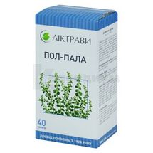 Пол-Пала трава, 40 г, пачка, с внутренним пакетом, с внутр. пакетом, № 1; ЗАО "Лектравы"