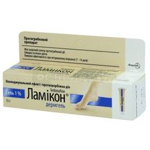 Ламикон® дермгель гель, 1 %, туба, 15 г, № 1; Фармак