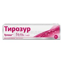 Тирозур гель, 1 мг/г, туба, 25 г, № 1; Alpen Pharma AG