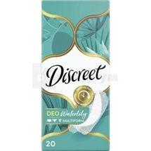 ПРОКЛАДКИ ГИГИЕНИЧЕСКИЕ ЕЖЕДНЕВНЫЕ DISCREET DEO water lily multiform, № 20; Проктер энд Гэмбл Украина