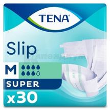 ПОДГУЗНИКИ ДЛЯ ВЗРОСЛЫХ TENA ДЛЯ ЗАЩИТЫ ПРИ НЕДЕРЖАНИИ TENA SLIP SUPER medium, № 30; SCA Hygiene Products