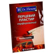 ПЛАСТЫРЬ ПЕРЦОВЫЙ "H Dr. House" 12 см х 18 см, № 1; undefined