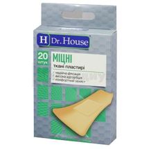 ПЛАСТЫРЬ МЕДИЦИНСКИЙ БАКТЕРИЦИДНЫЙ "H Dr. House" 2,3 см х 7,2 см, тканый, тканый, № 20; undefined