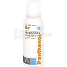 PANTHENOL АЭРОЗОЛЬ С ОХЛАЖДАЮЩИМ ЭФФЕКТОМ 150 мл; Elfa Pharm