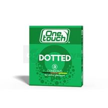 ПРЕЗЕРВАТИВЫ ONE TOUCH В СИЛИКОНОВОЙ СМАЗКЕ С НАКОПИТЕЛЕМ dotted, с точечной структурой, № 3; Forans Medical