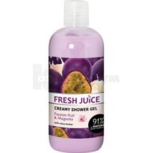 ГЕЛЬ ДЛЯ ДУША "FRESH JUICE" крем-гель, 500 мл, passion fruit & magnolia, passion fruit & magnolia; Эльфа ФФ