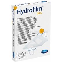 Повязка пленочная прозрачная с абсорбирующей подушечкой Hydrofilm® Plus 5 см х 7,2 см, № 1; Paul Hartmann